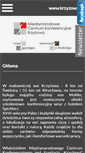 Mobile Screenshot of krzyzowa.pl